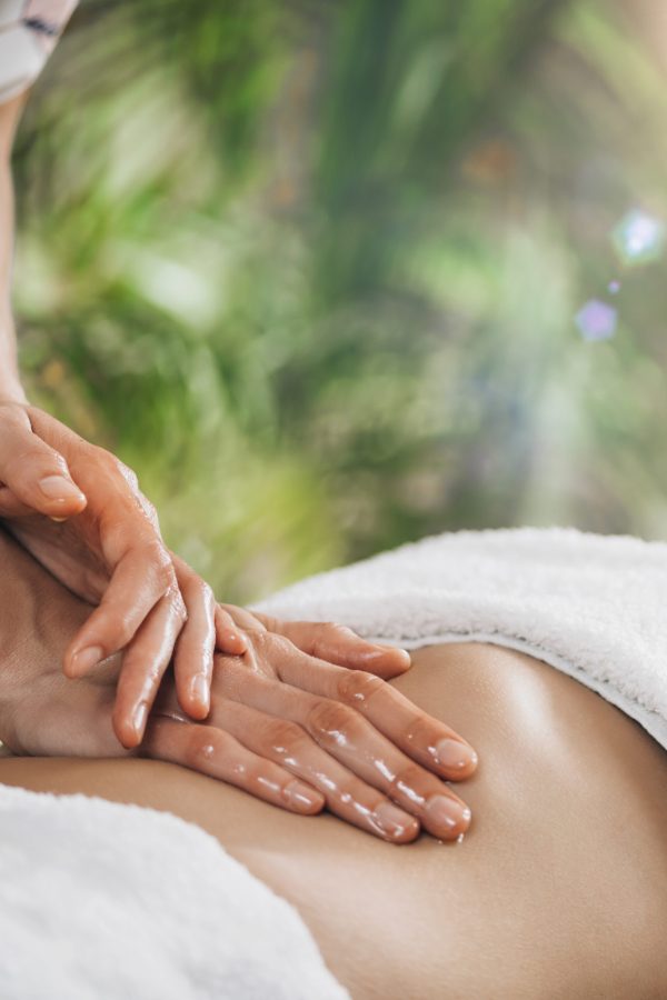 Ayurveda stomach massage
