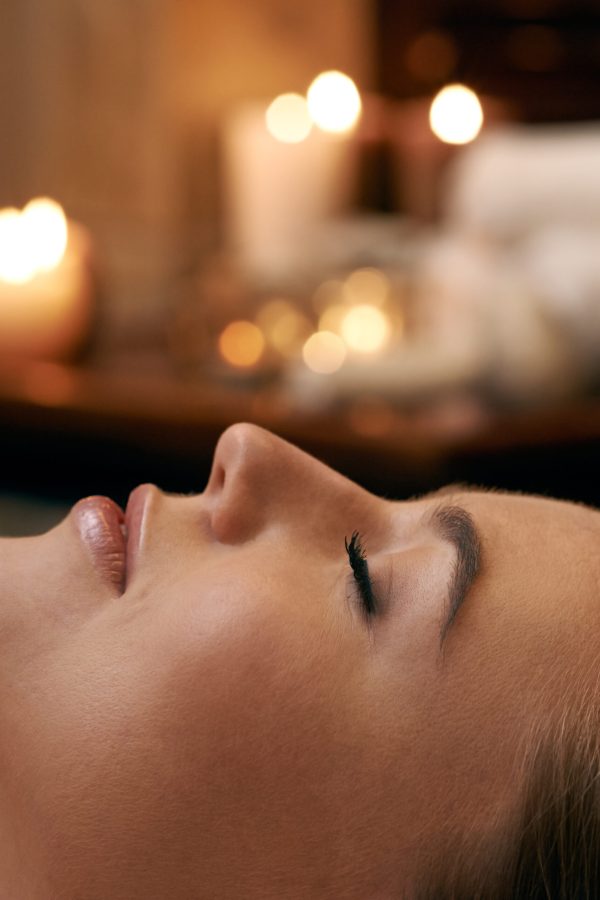 Being pampered from top to toe.